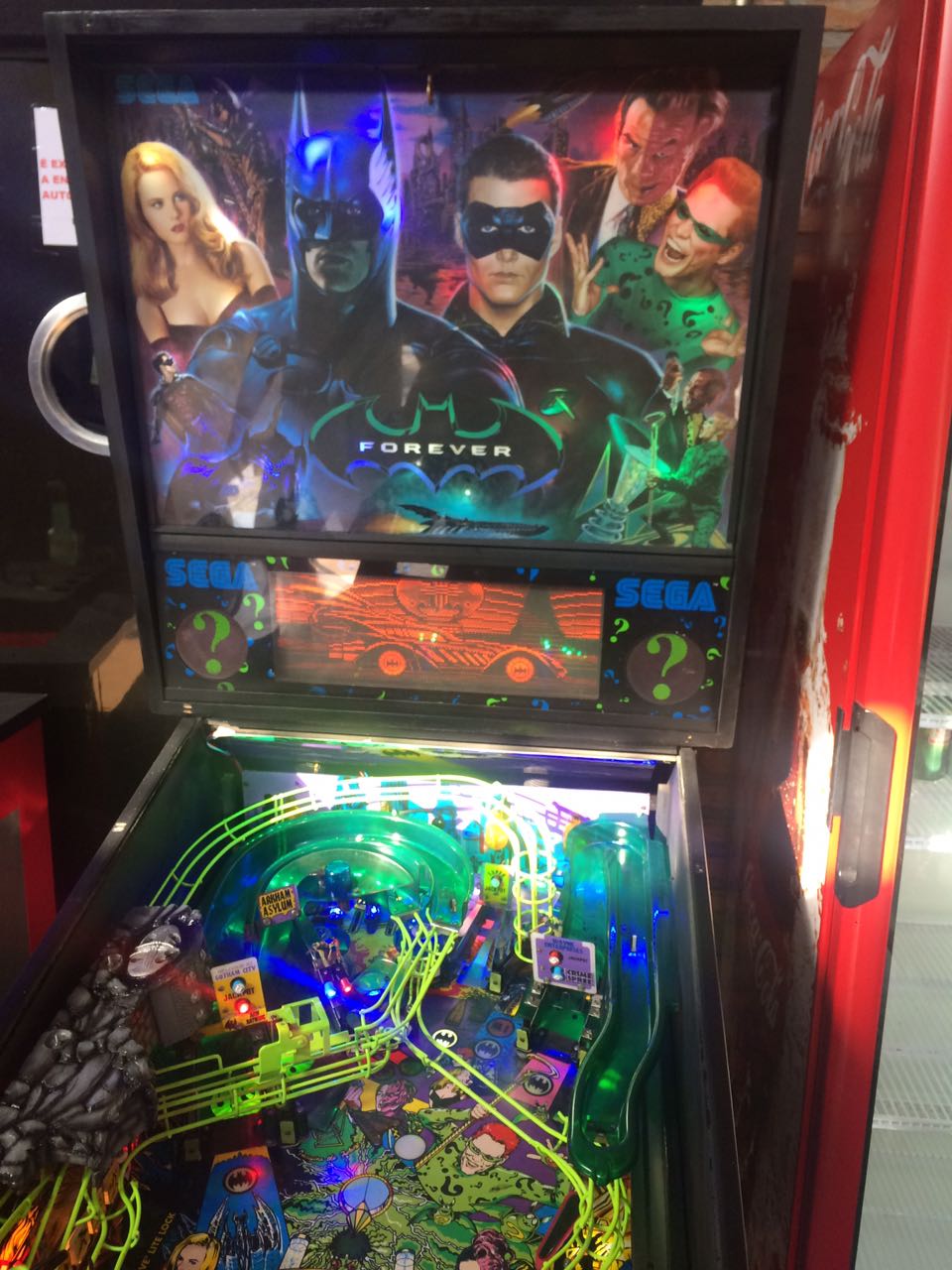 batman returns pinball