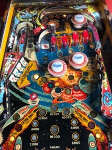 Miniatura Pinball Colecionável Cosmic Taito Escala 1/12 - EV