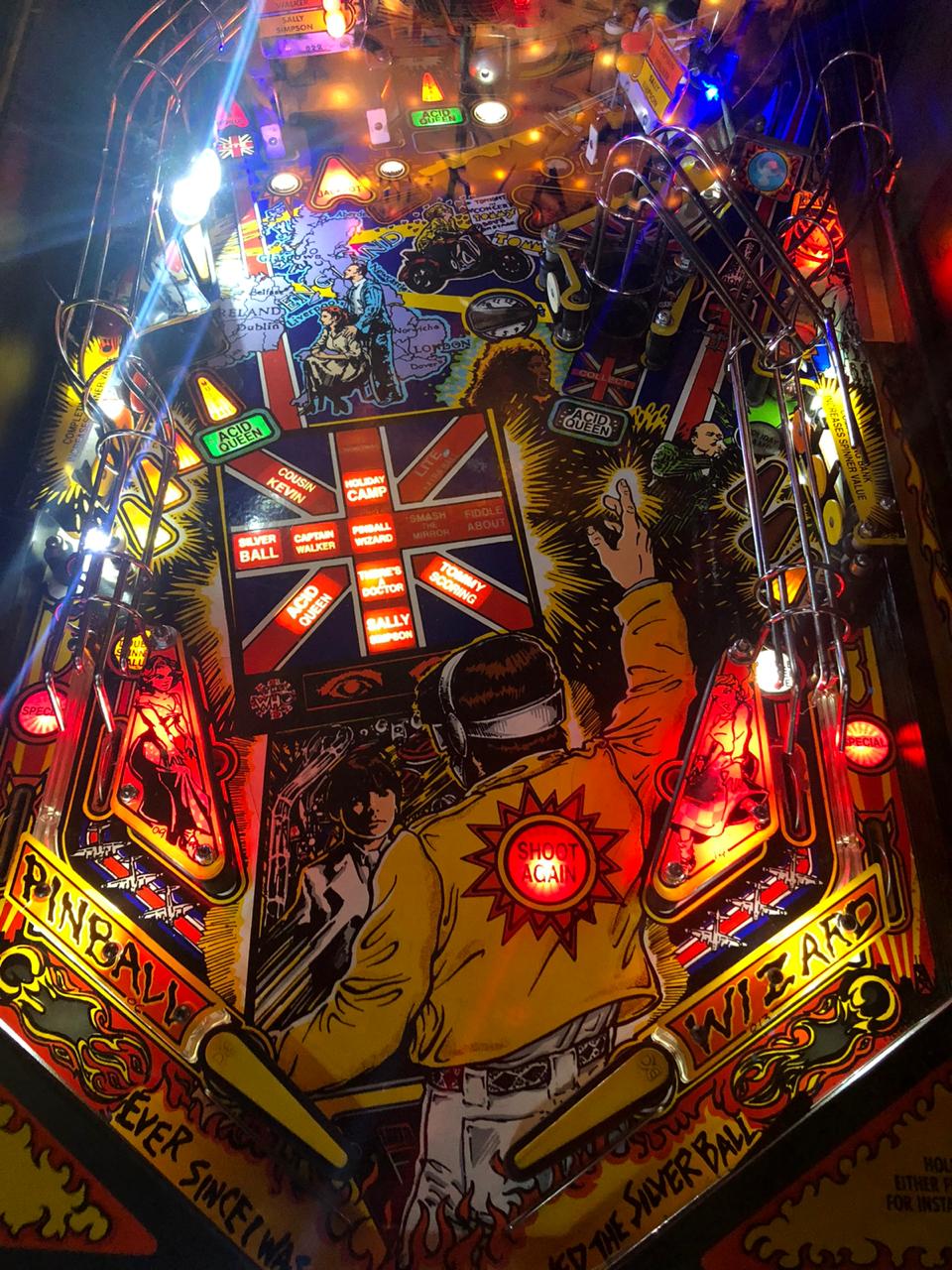 The Who’s Tommy Pinball Wizard Pinball Mania