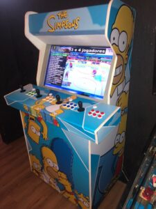 Arcade Multi-Jogos Modelo The Simpsons – Pinball Mania